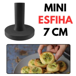 Molde Esfiha Aberta Cortador Mini Pizza Brotinho Esfirra Habbibs Modelador Varios Tamanhos