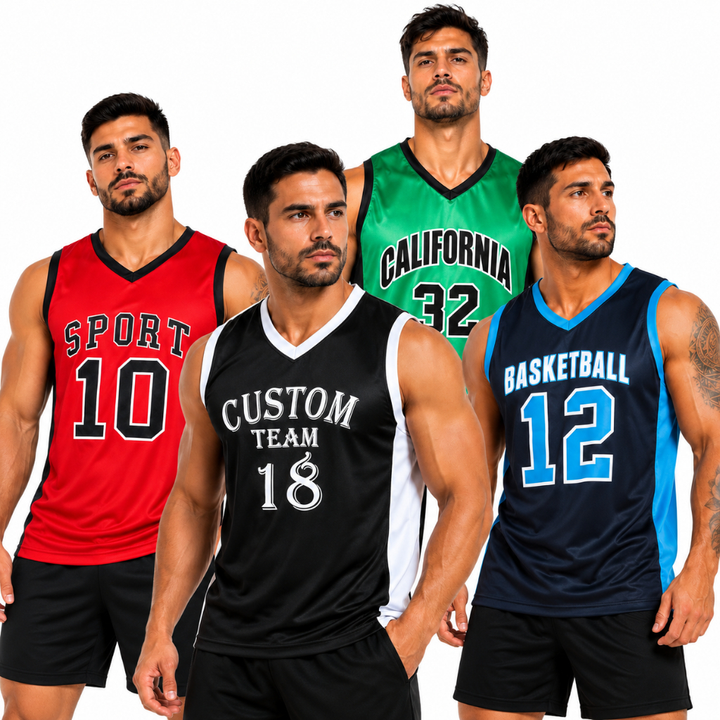 Kit com 4 Camisetas Masculina Regata Esportiva para Academia Treino Corrida Uso Casual Tecido leve e Confortável