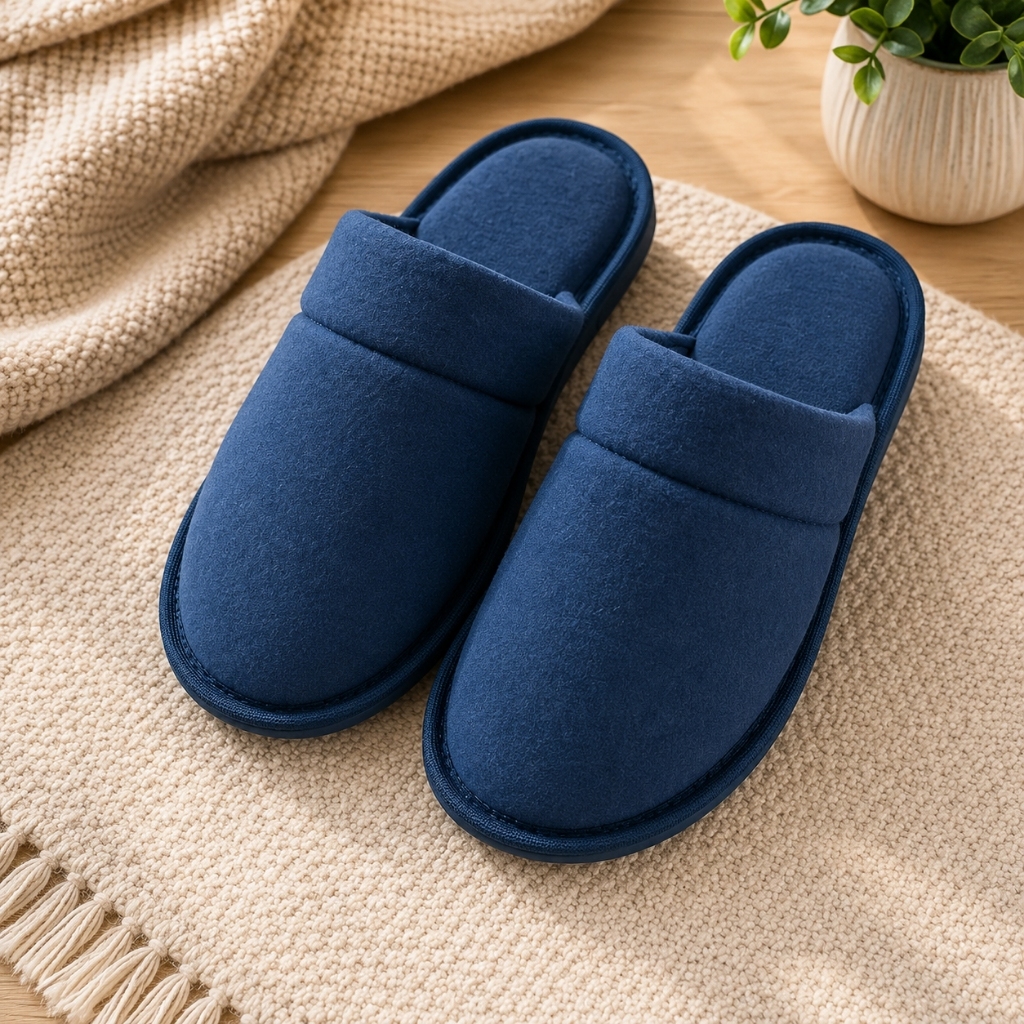 Pantufa Chinelo de Quarto Masculino Confortável Macio Papai Borracha Eva Ravi