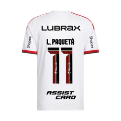 Manto 2 Flamengo Masculina Adidas 2026 - C/ Kit Patrocínio - L. Paquetá 11