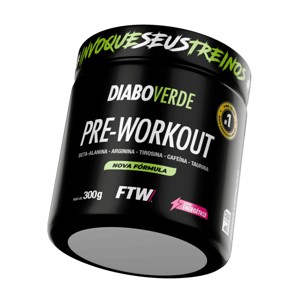 Diabo Verde Pré-Treino FTW 300g
