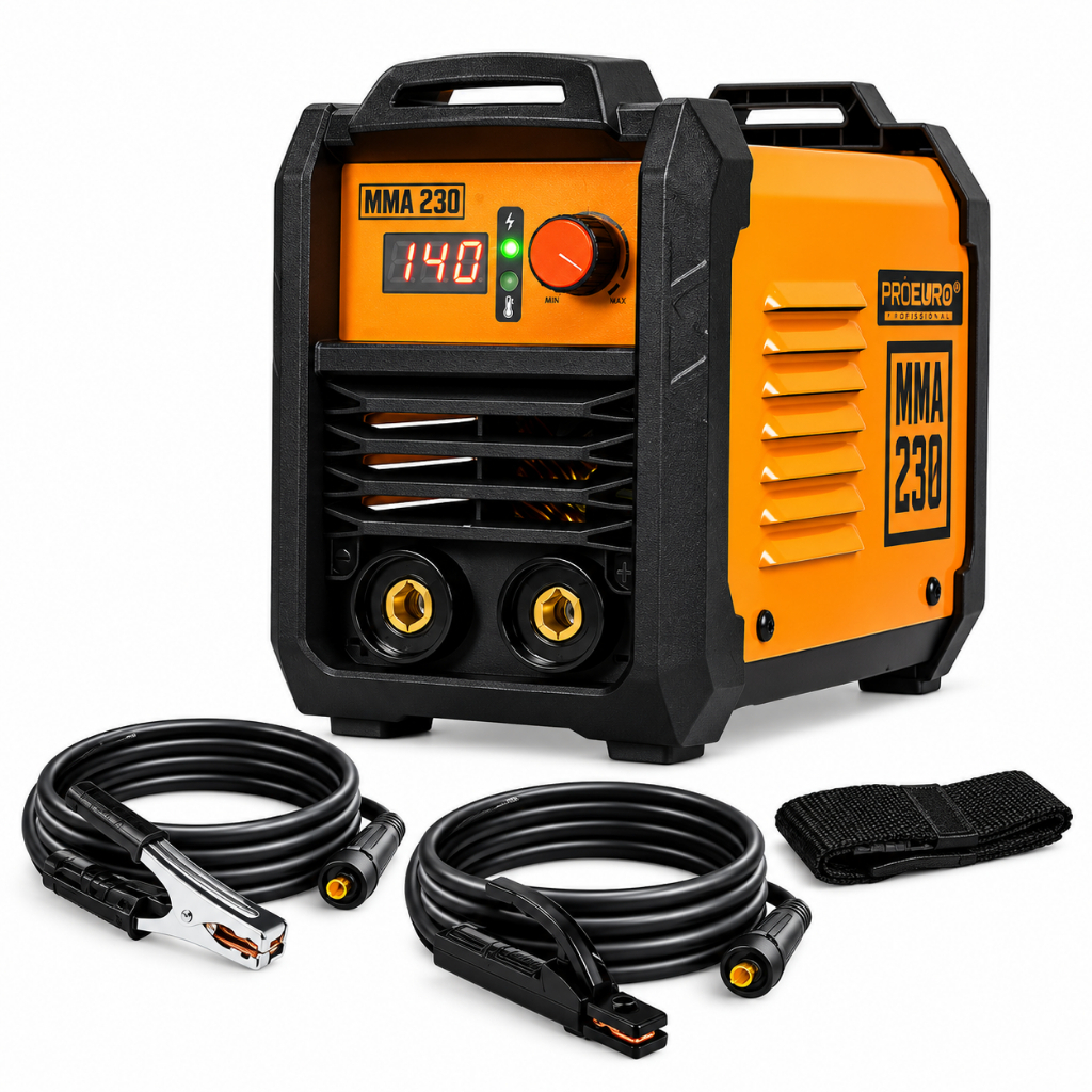 Máquina de Solda Inversora 140A 2 em 1 MMA TIG Lift 220V Eletrodo Revestido - Pró Euro