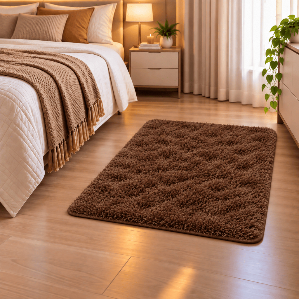 Tapetes Peludos 1,50 X 1,00 Várias Cores Para Sala E Quarto