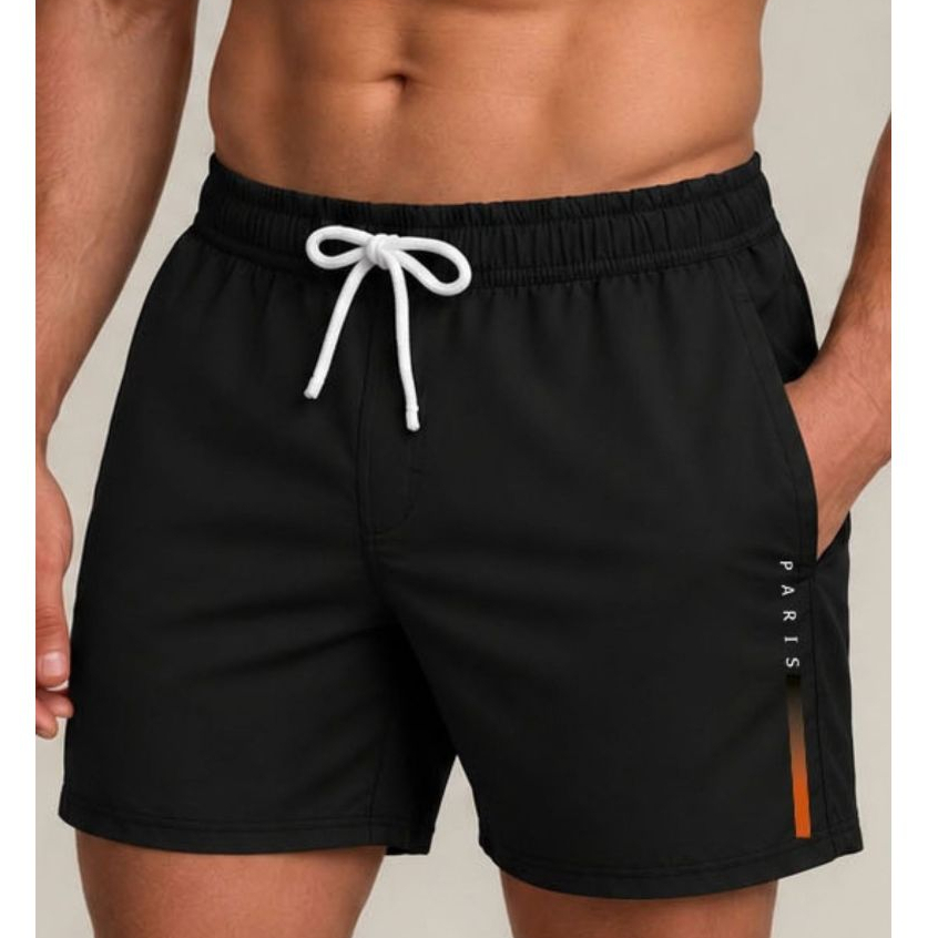 Shorts Tactel Masculino Elastano Bermuda Mauricinho Paris Confortável Envio Imediato Oferta