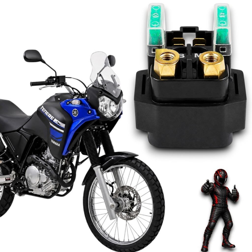 Rele Partida Completo Yamaha Tenere250 2011 Até 2019