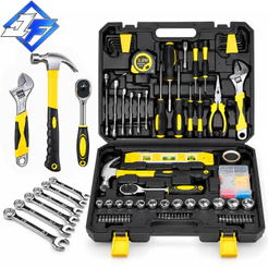 Kit 108 Peças Ferramentas Profissional com Maleta - Jogo de Chaves e Soquetes para Mecânica