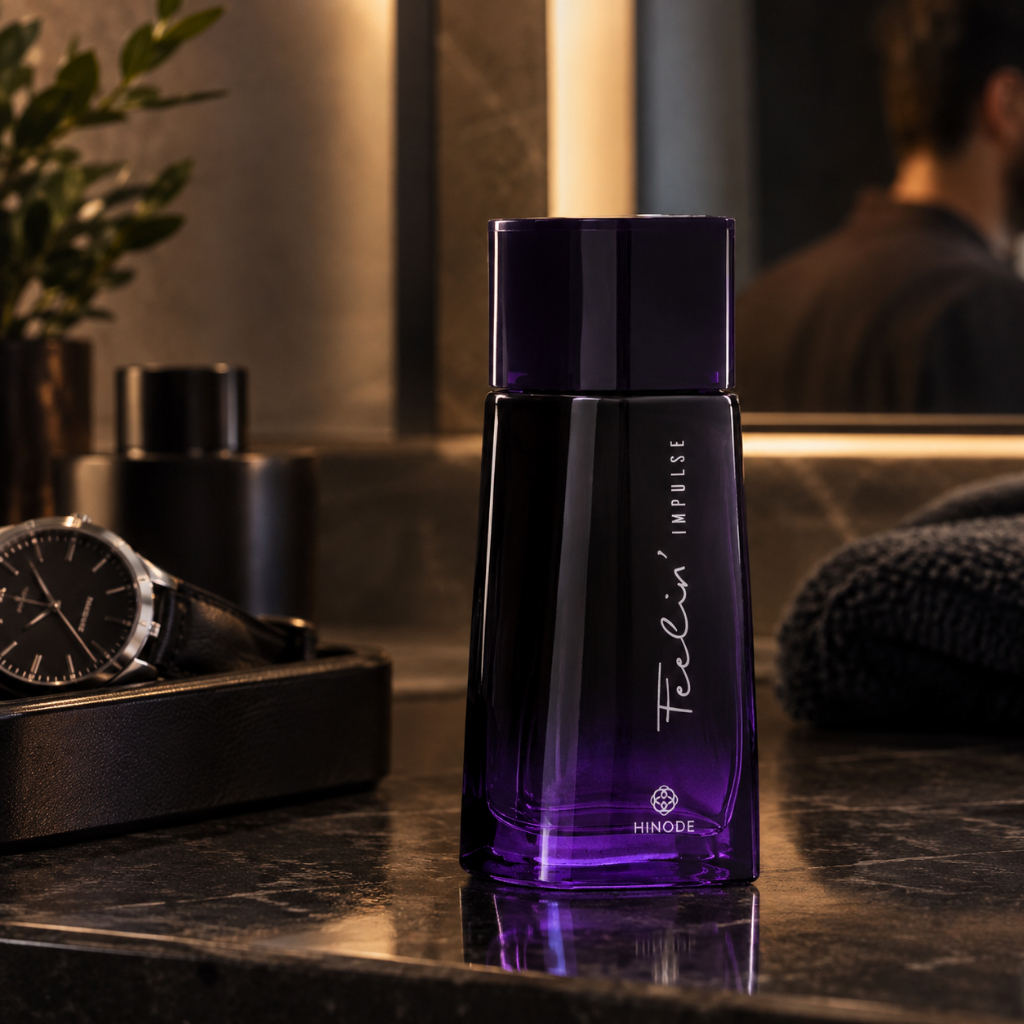 Perfume Masculino Feelin Impulse For Him Deo Colônia Hinode 100ml · foto 2