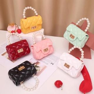 ASAYONG Kit Bolsa Tote Com Pérolas De Geléia Infantil