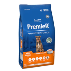 Ração Premier Cães Adultos Ambientes Internos Porte Médio 12kg