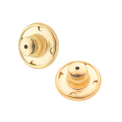 TARRAXA AMERICANA PIUKA FOLHEADA A OURO 18K