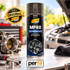 Descarbonizante MP80 Mundial Prime Descarbonizante Limpa Motor Carburador Automotivo Profissional
