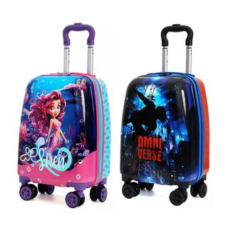 Mala escolar infantil mochila de rodinhas mala Infantil De viagem rodinhas 360 graus