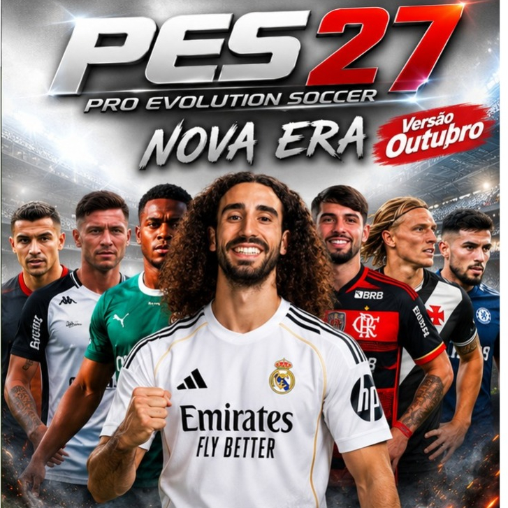Futebol Pes 2027 Lançamento Brazukas -  Atualizado Outubro - Xbox 360 LT3.0/LTU