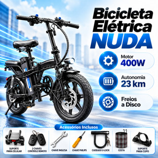 Adult Folding Electric Bike Crew pedal Outdoor Shopping Travel