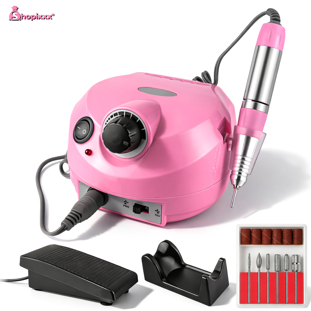 Lixadeira Motor Porquinho   Unha Elétrica Profissional Bivolt Manicure Profissional em Oferta na Shopee