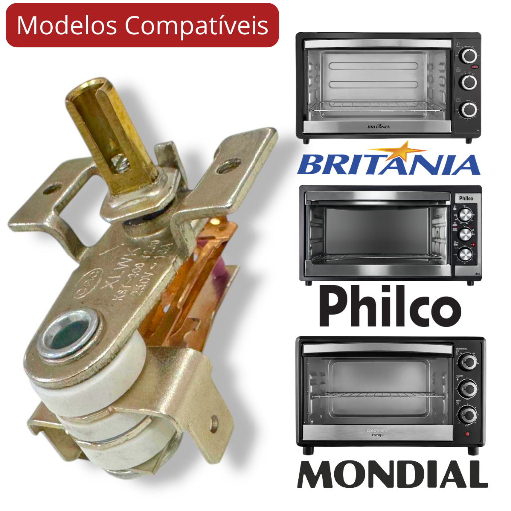 Detalhes do Termostato Kst201-2a Fornos de 46l 60l 38l 70l