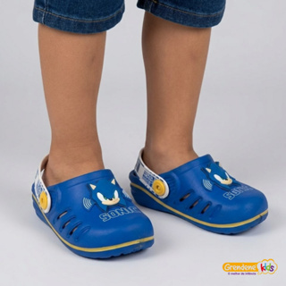 Sandália Infantil Grendene Babuche Sonicc Masculino Confortável Leve Calce Fácil 22594 em Oferta na Shopee