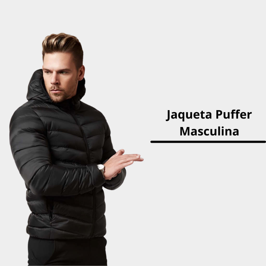 Jaqueta Puffer Bobojaco Corta Vento Nylon Frio Reforçada Capuz Removivel em Oferta na Shopee