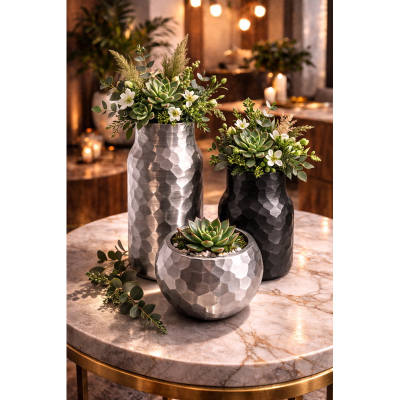 Vasos Decorativos Luxo Matelado | Estilo Moderno Sofisticado