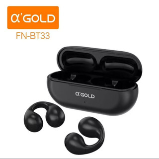 Fone de Ouvido Bluetooth α’GOLD FN-BT33  5.3 4h Conforto Open-Ear