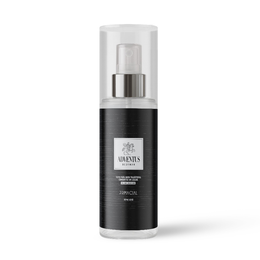 BODY SPLASH MASCULINO ADVENTUS 200ML - PRIMACIAL PERFUME AMADEIRADO CITRICO em Oferta na Shopee