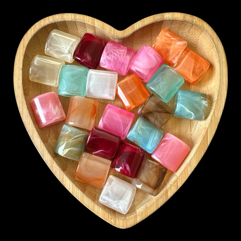 30pçs Entremeio TUBO em Resina tam:17X18mm para customização de biquinis e outros acessorios em Oferta na Shopee