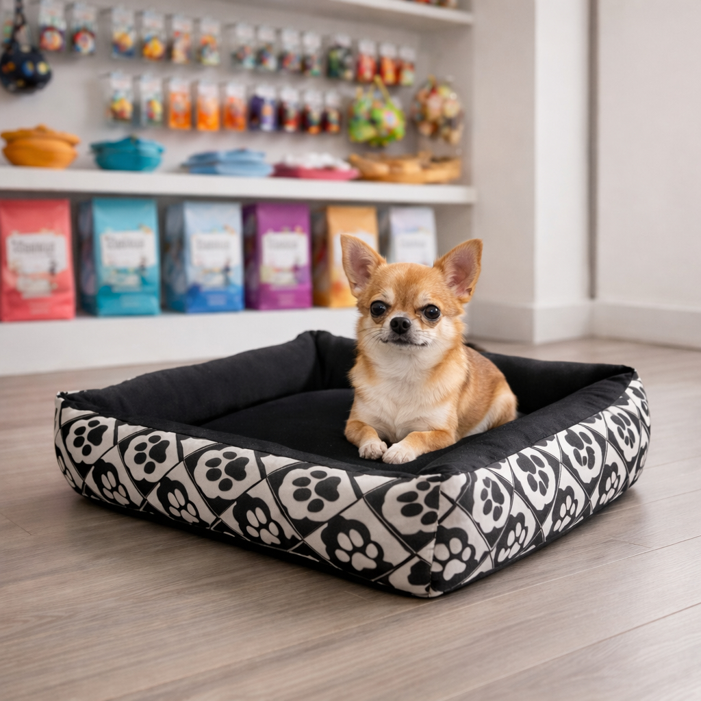 Caminha Pet Luxo Lavável com Enchimento em Fibra Siliconada – Para Cachorros e Gatos | P M G em Oferta na Shopee