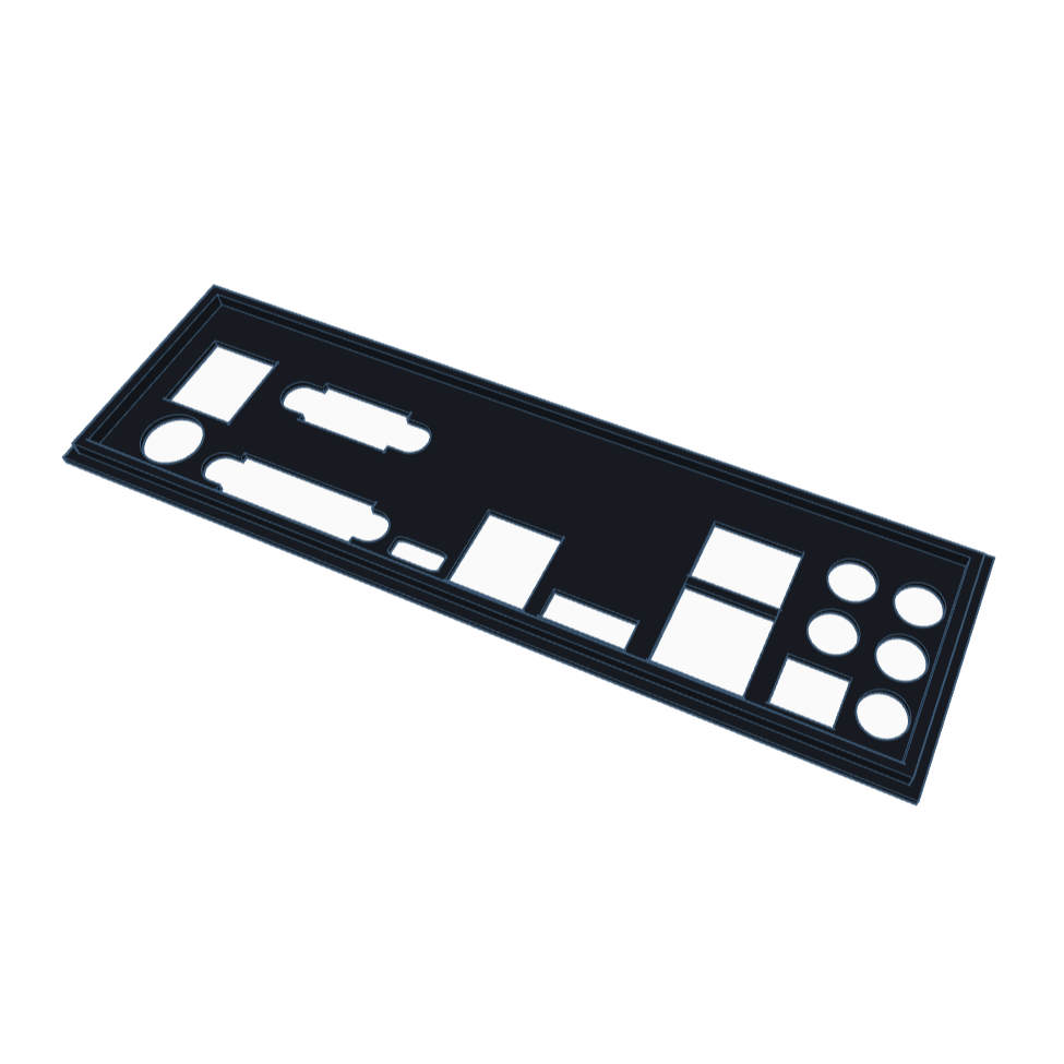 Espelho da Placa Mãe Gigabyte GA-Z170X-GAMING 3 - Frete Grátis com cupom
