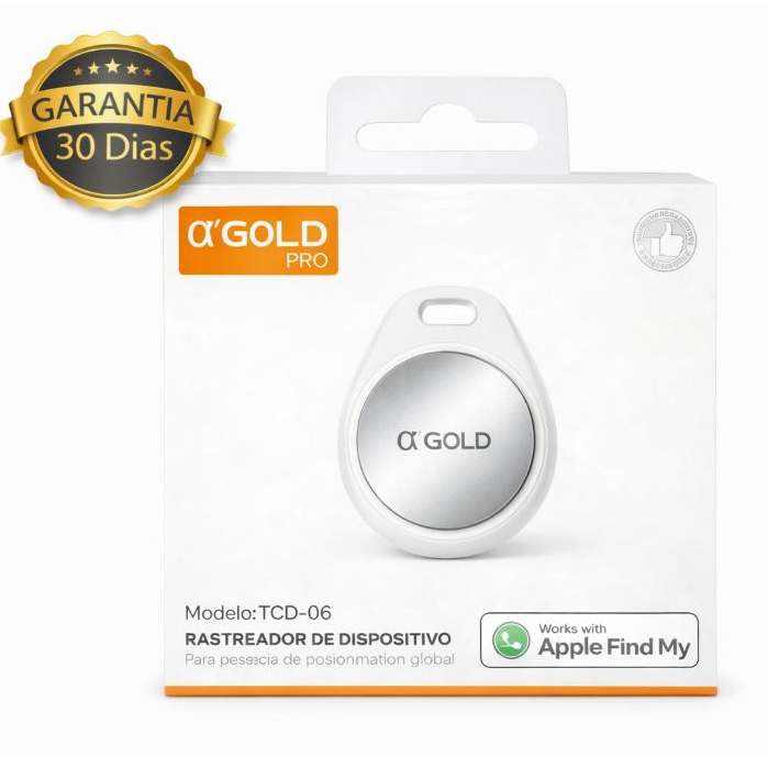 {ORIGINAL} Rastreador Localizador Bluetooth IPHONE α'GOLD PRO TCD-06