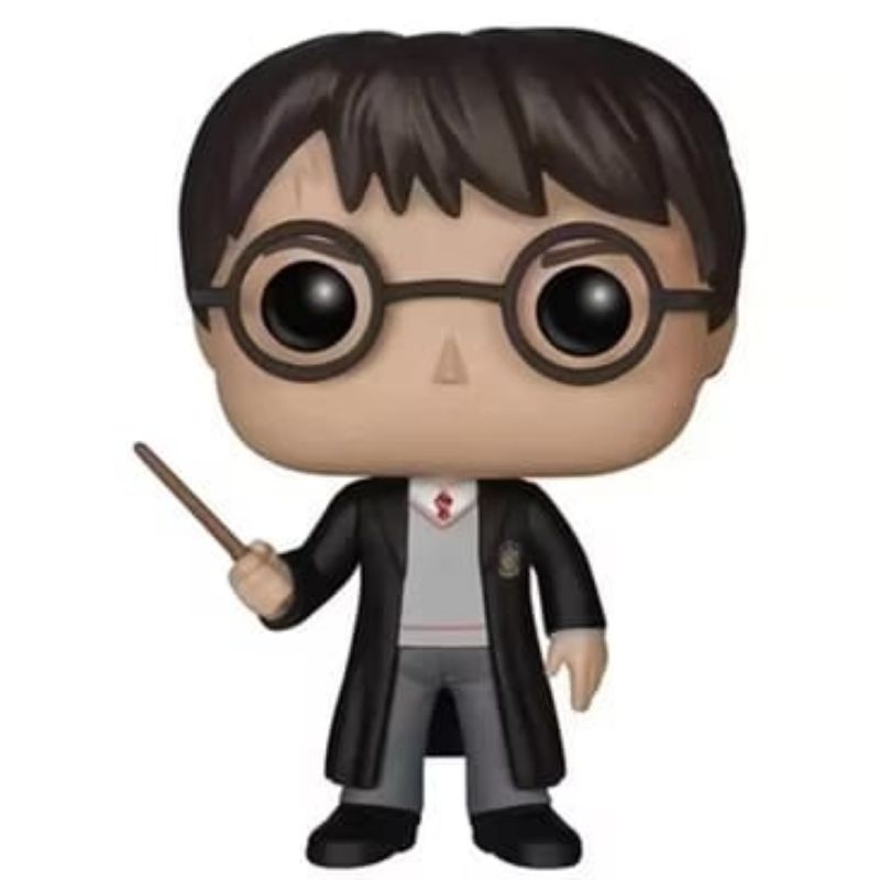 BONECO FIGURE HARRY POTTER COM CAIXA EXPOSITORA
