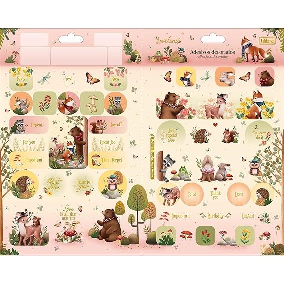 Adesivo Decorado Duplo G Loveland - Tilibra