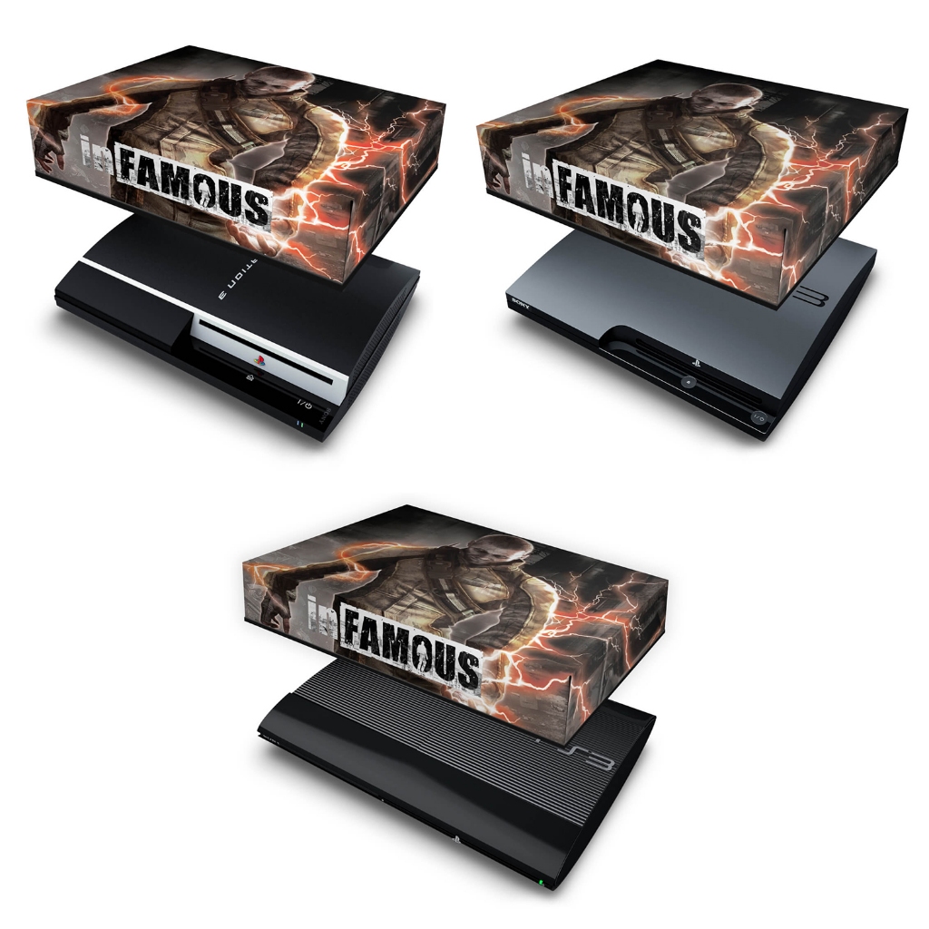Capa Anti Poeira para PS3 FAT, SLIM ou SUPER SLIM - 051 - Capa Playstation 3