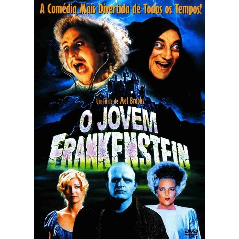 DVD O JOVEM FRANKENSTEIN / UM FILME DE MEL BROOKS