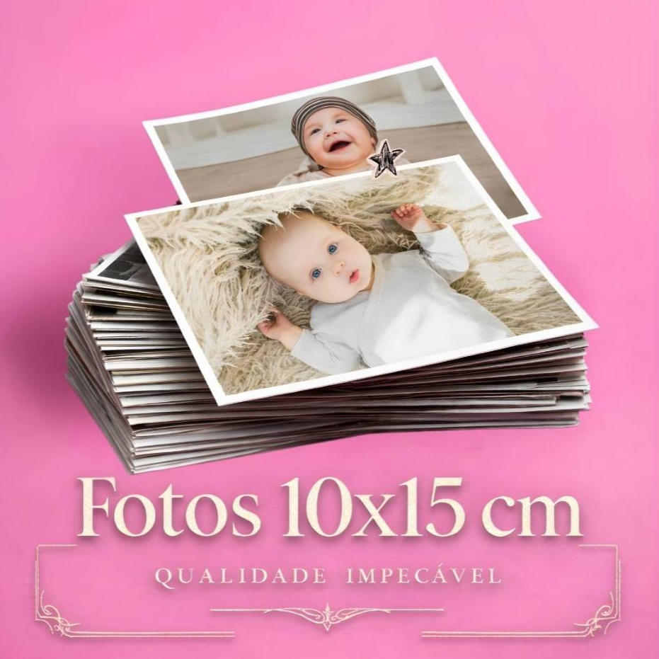 Fotos 10x15 Revelaçãos com Qualidade Profissional Cores Vivas e Alta Qualidade, Revelação de Fotos premuim