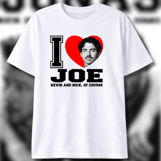 Blusa Estampada Do Cantor Joe Jonas Musica Internacional l 100% Algodão Unissex