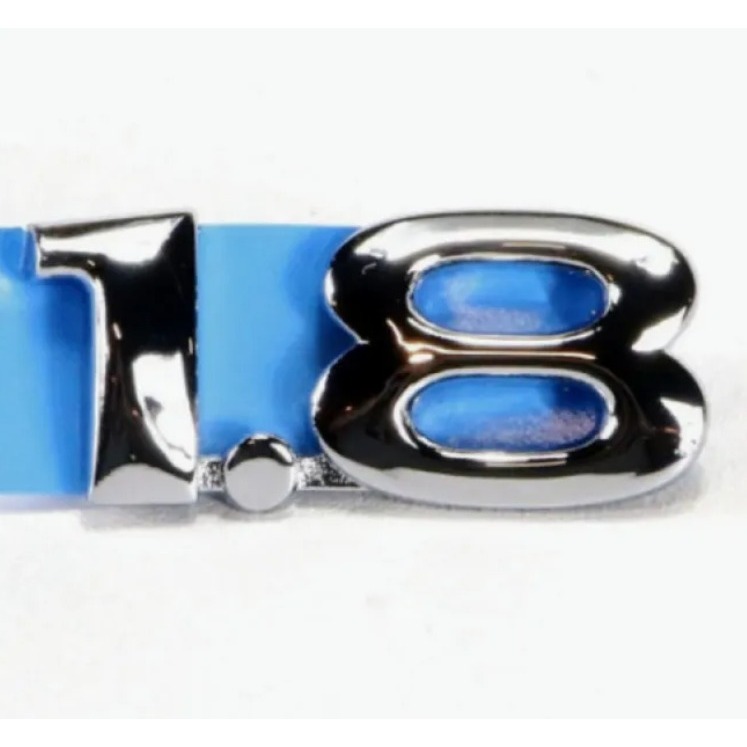 Emblema 1.8 Cromado Astra Kadet Monza Ipanema Original Chevrolet 93235133