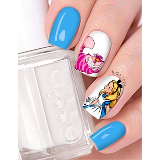 18 peliculas de unha ALICE NO PAIS DAS MARAVILHAS MISTA 47 rainha em Oferta na Shopee