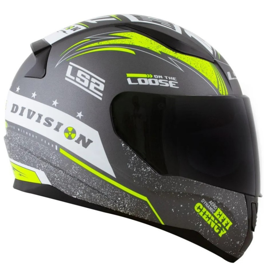 CAPACETE LS2 ORIGINAL FF353 RAPID THUNDER CINZA AMARELO OFERTA EXCLUSIVO PROMOÇÃO