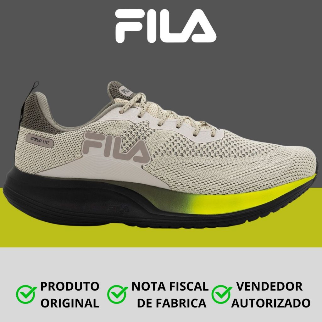 Tênis Fila Speed Lite Masculino Academia Corrida Confortável em Oferta na Shopee