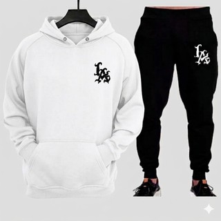 POLAR BEAR KIT Canguru E Calça Moletom Algodão Unissx Estampado LA