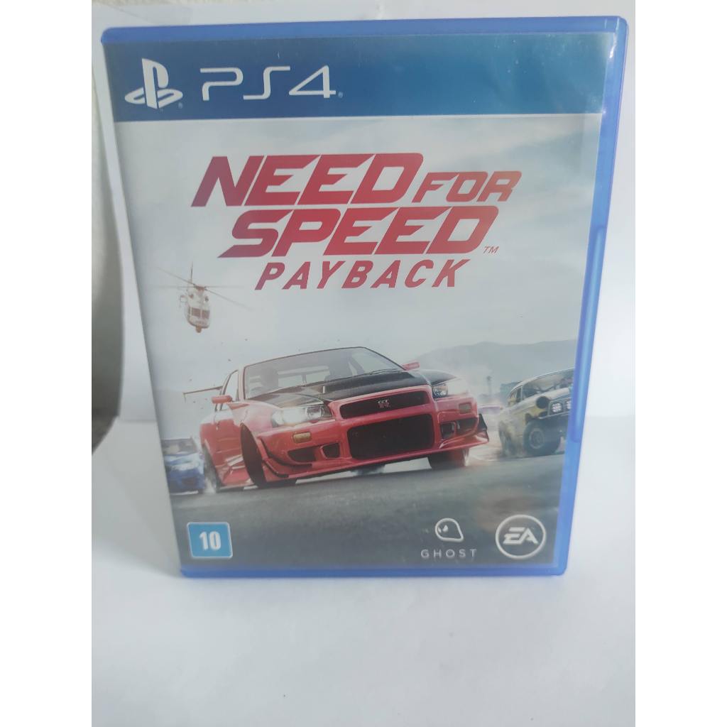 Need for Speed Payback PS4 Mídia física