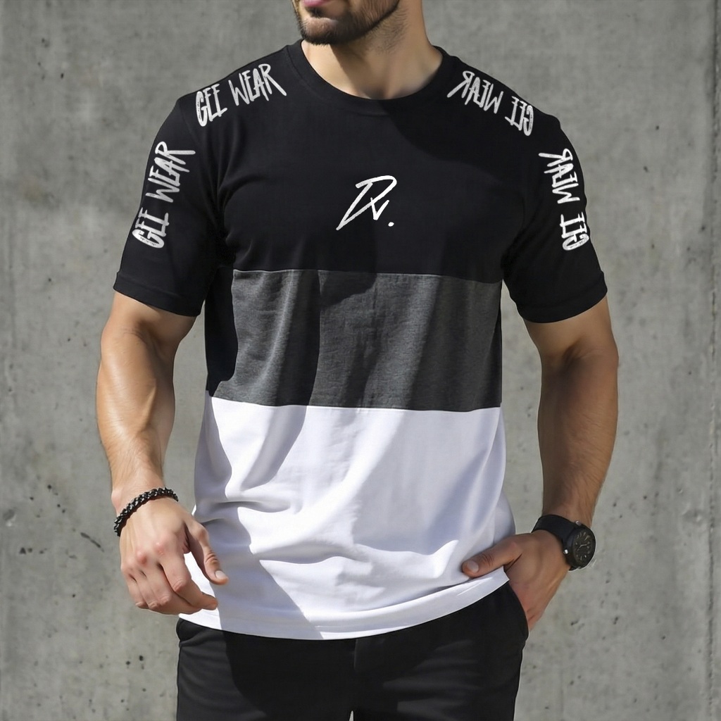 Camiseta Masculina DV STREET Camisa Manfinity T-Shirt Street Wear 100% Algodão