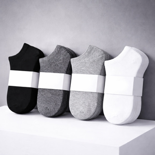 Kit 3 a 24 pares de meia soquete menor preço unissex masculina e feminina em Oferta na Shopee