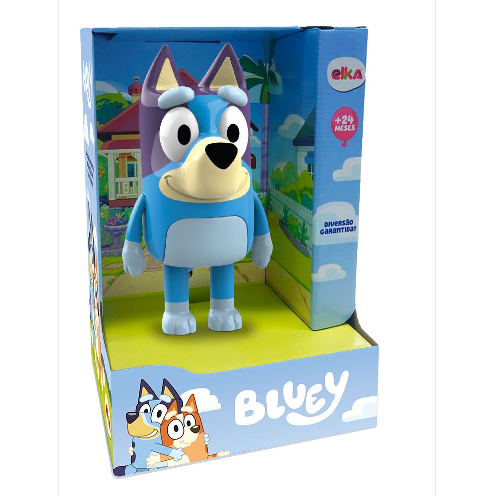 Boneco Articulado Bluey Bingo Original Disney Junior Em Vinil 21cm Crianças +24 Meses