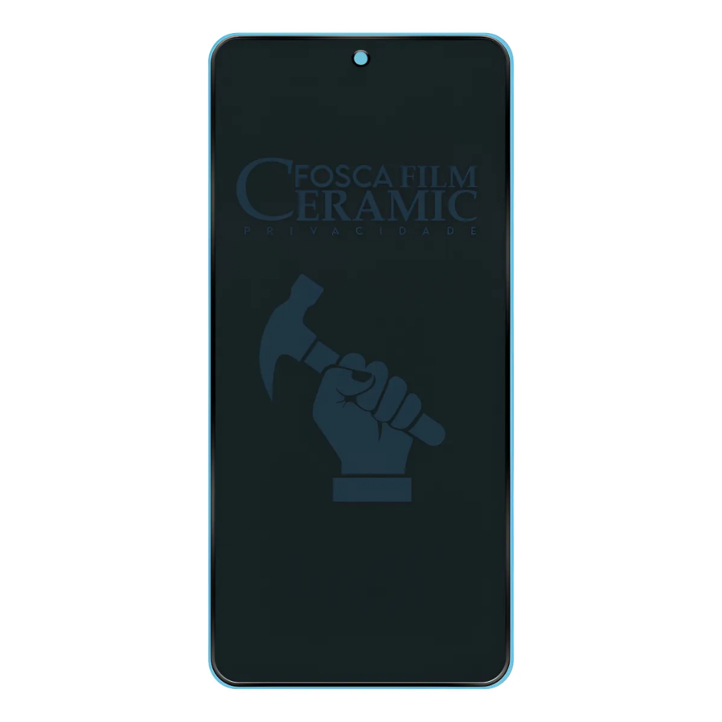 Pelíc. Full Cover Cerâmica Privativa Fosca Compatível Com Redmi A5 Tela 6.88