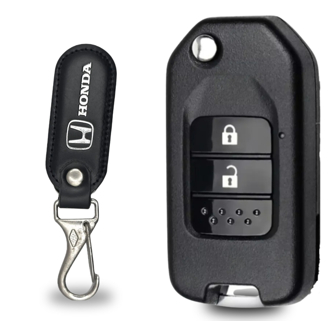 Chave Canivete Honda Civic Chaveiro Hrv New Fit 2 Bts