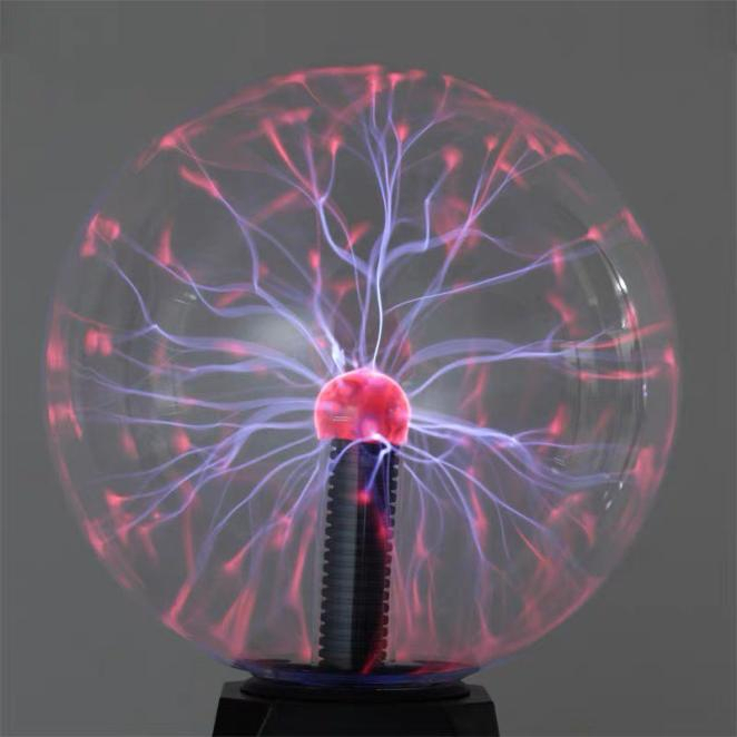 Globo De Plasma Light Bola Cristal Mesa Touch Magica