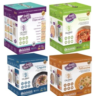 Kit 8 Konjac Box Macarrão - Lançamento Caixa Box Massa Zero Calorias Sem Glúten - Zero Açúcar em Oferta na Shopee