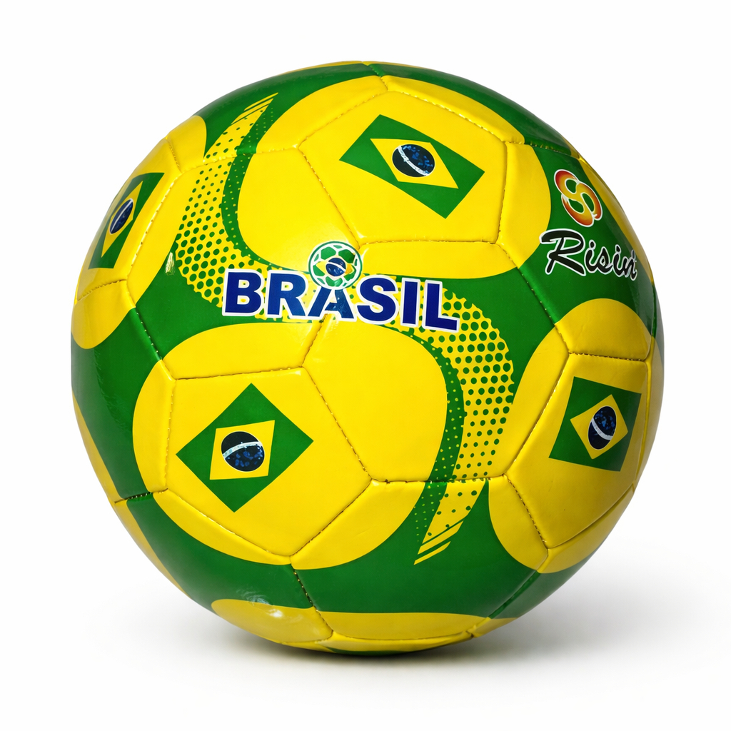 Bola De Futebol  Copa Do Mundo 2026 Tamanho 5 Sortido Jogo Brasil Verde Amarelo Seleção Brasileira