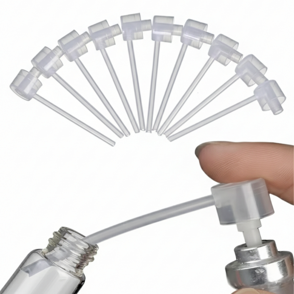Dispensador Em Bico Para Transferência De Perfume Decante Translucido